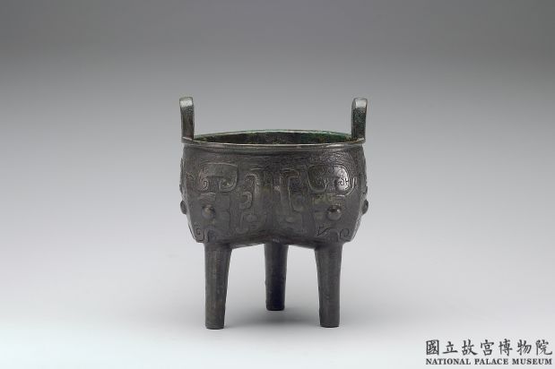 图片[1]-Ding cauldron with inscription “Ya”, Shang dynasty, c.16th-11th century BCE-China Archive